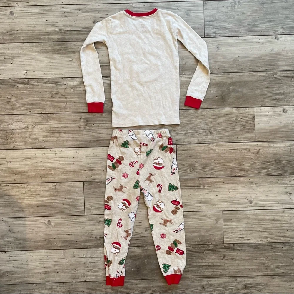 The Children’s Place | Milk And Cookies Snug Fit Cotton Pajamas | Size: 5T